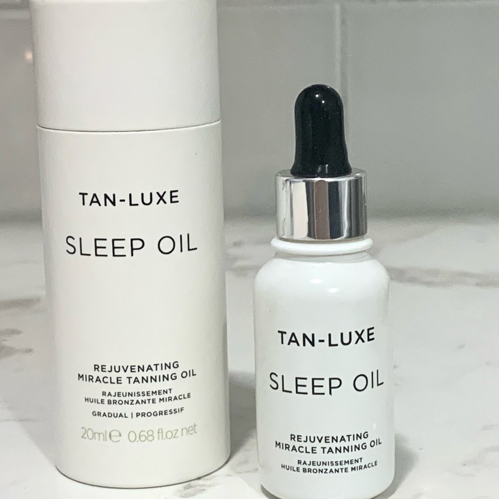 Tan Luxe Sleep Oil Rejuvenating Miracle Tanning 0.68 oz Full Size MSRP $52 NIB